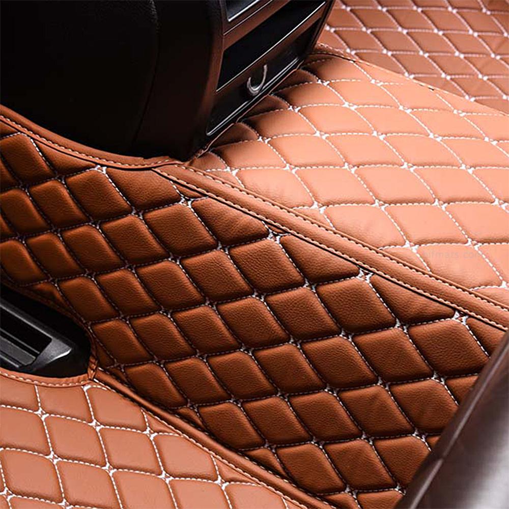 Diamond Premium Leather Car Mats ~ Unboxing & fitting review 